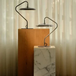 Artist bordslampa rostfritt stål