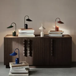 Arum portabel bordslampa gräsgrön