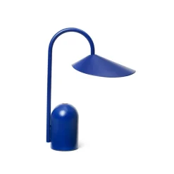 Arum portabel bordslampa klarblå