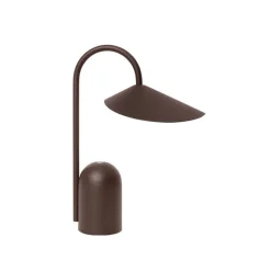 Arum portabel bordslampa mörk choklad