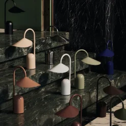 Arum Portabel bordslampa Rostfritt Stål