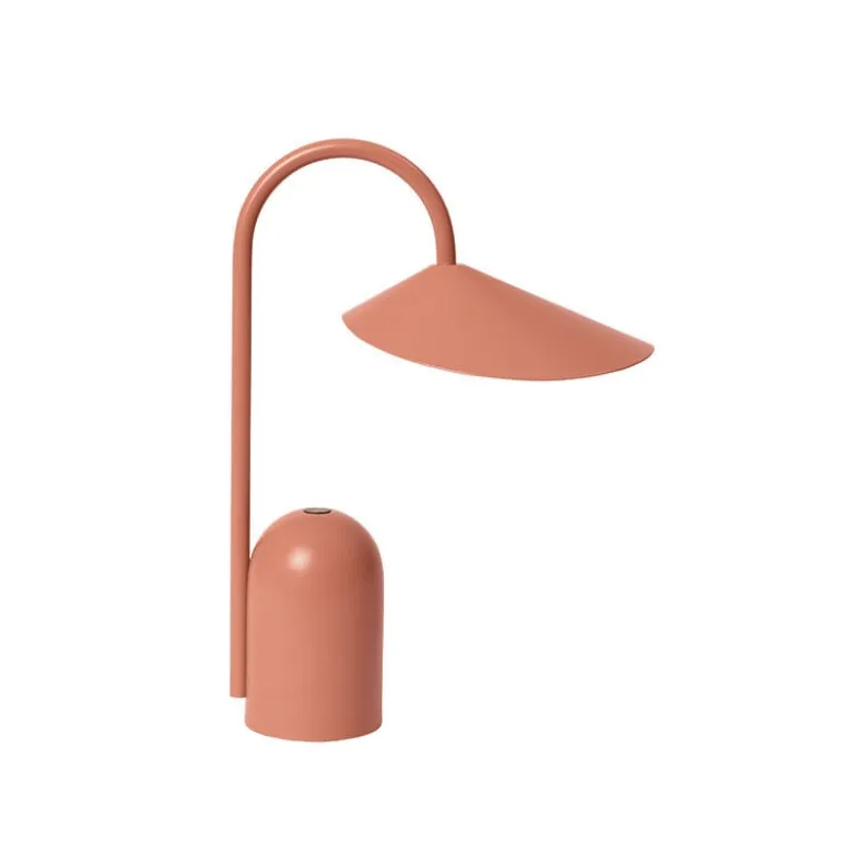 Arum portabel bordslampa sienna