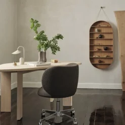 Arum portabel bordslampa vit