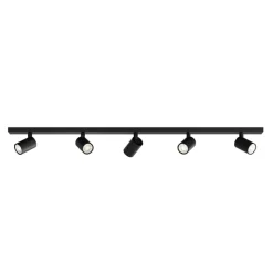Ascoli five bar spotlight matt svart