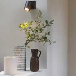 Ascoli single spotlight matt svart