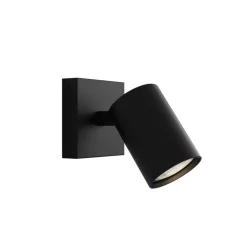 Ascoli single spotlight matt svart