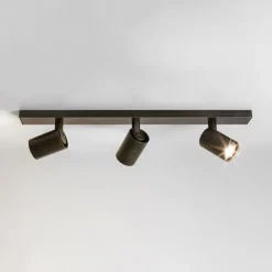 Ascoli triple bar spotlight brons