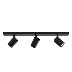 Ascoli triple bar spotlight matt svart