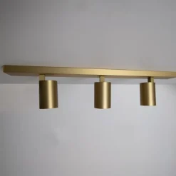 Ascoli triple bar spotlight matt mässing
