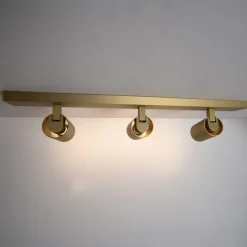 Ascoli triple bar spotlight matt mässing