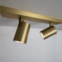 Ascoli twin surface spotlight matt mässing