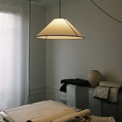 Ava Cone 600 taklampa vit