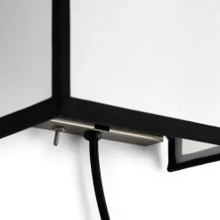 Ava Square vägglampa vit