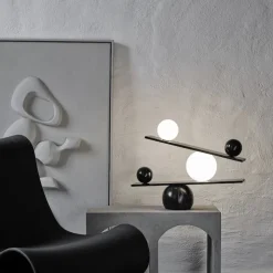 Balance bordslampa svart