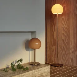 Ball glass Ø18 bordslampa amber