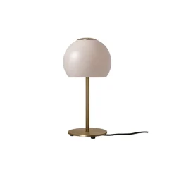 Ball glass Ø18 bordslampa sand grey