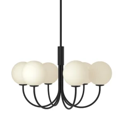 Ballon 6 taklampa svart
