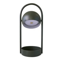 Ball portabel bordslampa olive green