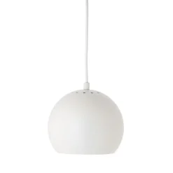 Ball Ø18 taklampa matt white
