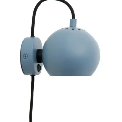 Ball vägglampa matt citadel blue