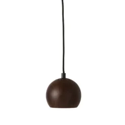 Ball wood Ø12 taklampa walnut