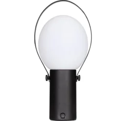 Bari bordlampa IP44 Sandsvart