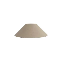 Basic flat 30 lampskärm natur