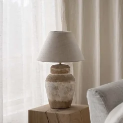 Basic wide 25 lampskärm natur