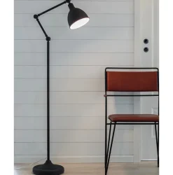 Bazar golvlampa sandsvart
