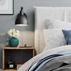 Bazar mini Vägglampa sandsvart