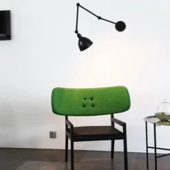 Bazar Vägglampa sandsvart