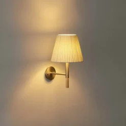 BC2 vägglampa natural ribbon