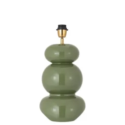 Becca H39 lampfot metall djungelgrön