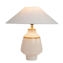 Becky bordslampa vit/mustard