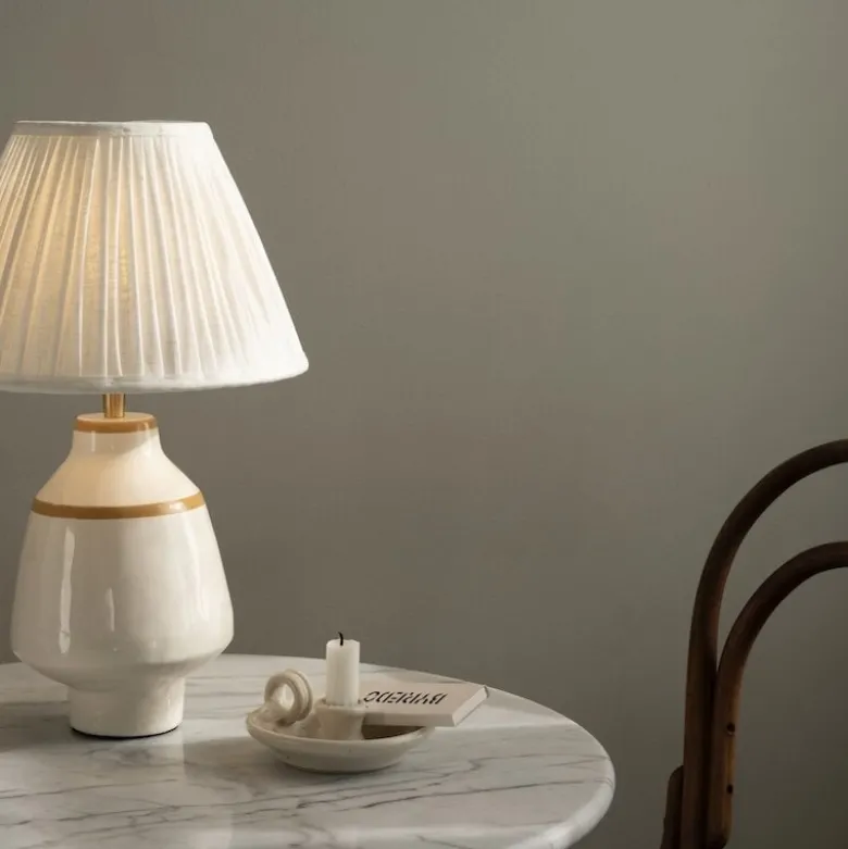 Becky bordslampa vit/mustard