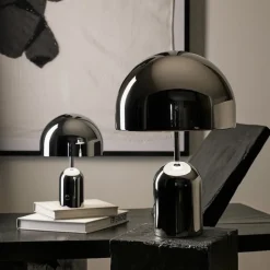 Bell bordslampa silver