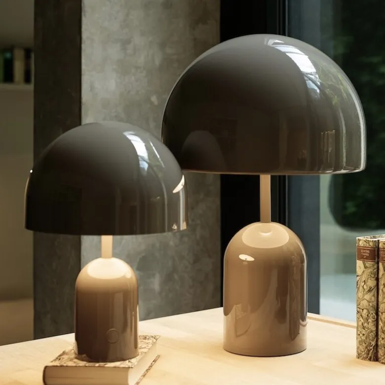 Bell bordslampa Taupe