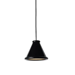 Belle Ø15 taklampa glossy black