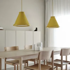 Belle Ø36 taklampa honey yellow
