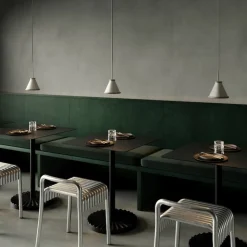 Belle Ø15 taklampa pepple grey/moss grey