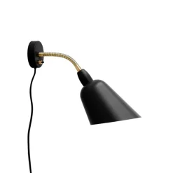 Bellevue AJ9 Vägglampa black/brass