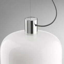 Bellhop Glass S1 taklampa bright aluminium