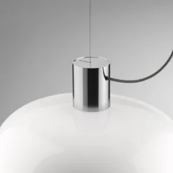 Bellhop glass S2 taklampa bright aluminium