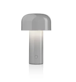 Bellhop portabel bordslampa grå
