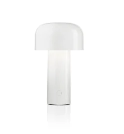 Bellhop portabel bordslampa vit