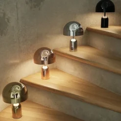 Bell portabel bordslampa koppar