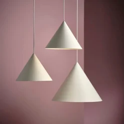 Benjamin Ø46 taklampa matt white