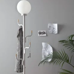 Big Darling golvlampa Candycotton White