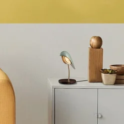 Bird bordslampa oliv green