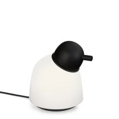 Bird bordslampa svartstruktur/opalglas